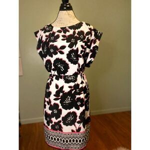 NWOT- Eliza J floral print mini dress